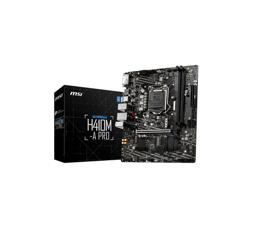 H410MAPRO - MSI H410 Chipset LGA-1200 Desktop Motherboard