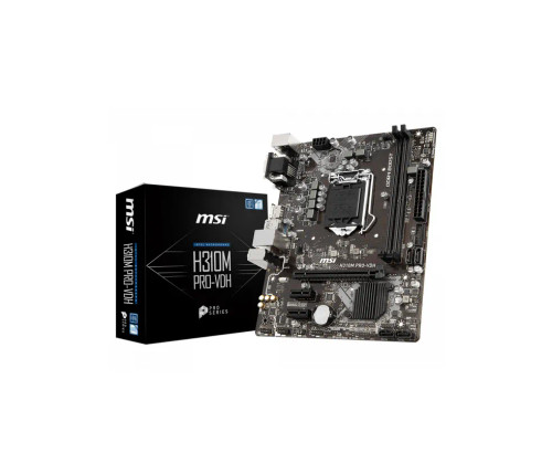H310MPROVDH - MSI LGA1151 H310 Micro-ATX DDR4 Motherboard