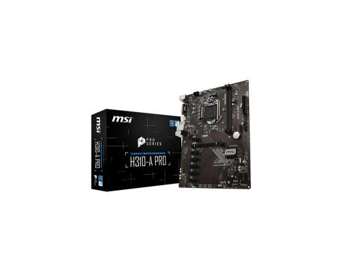 H310APRO - MSI LGA1151 H310 Chipset DDR4 ATX Motherboard
