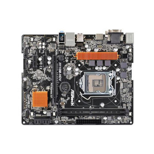 H110M-HDV - ASRock Desktop Motherboard Intel H110 Chipset Socket H4 LGA-1151