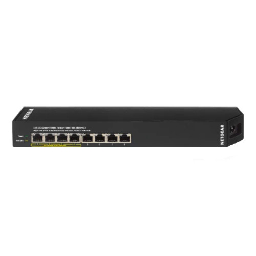 GSS108EPP-100AUS - NetGear 8-Port PoE+ Gigabit Network Switch