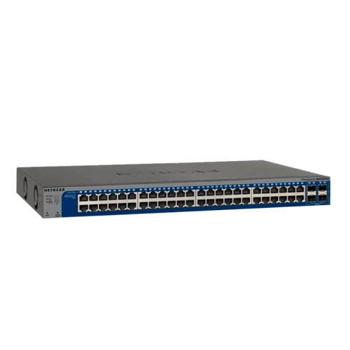GS752TXS-100AJS - NetGear 48-Port Gigabit 4-Port SFP+ Layer3 Network Switch