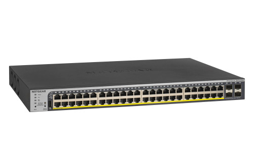 GS752TPP-100EUS - NetGear 48-Port Gigabit PoE+ 4 SFP Layer 3 Switch