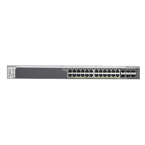 GS728TPSB-100AJS - NetGear 24-Port PoE+ Gigabit SFP Network Switch