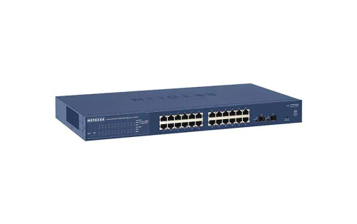 GS724Tv4 - NetGear 24-Port Gigabit 2x SFP Managed Switch