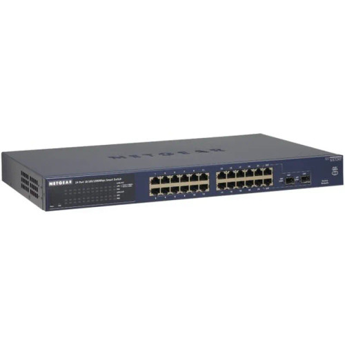 GS724T-V3 - NetGear 24-Port Gigabit Layer3 Managed Stackable Network Switch