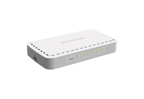 GS608v4 - NetGear 8-Port Gigabit Ethernet Network Switch