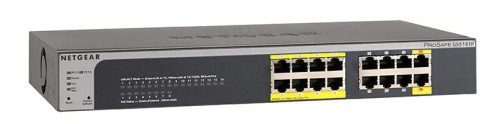 GS516TP-100AJS - NetGear 16-Port Gigabit PoE Layer2 Network Switch