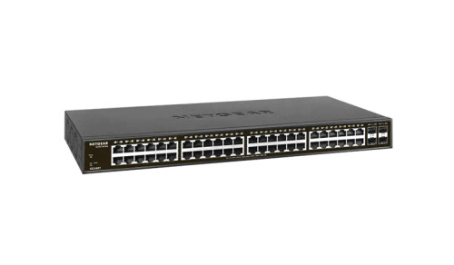 GS348 - NetGear 48-Port Gigabit Unmanaged Rack-mountable Network Switch