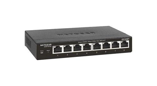 GS308T-100EUS - NetGear 8-Port Gigabit Ethernet Network Switch