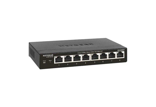 GS308T - NetGear 8-Port Gigabit Ethernet Network Switch