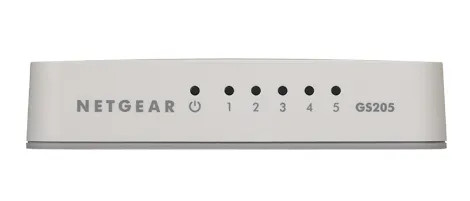 GS205-100AUS - NetGear 5-Port Gigabit Ethernet Unmanaged Network Switch