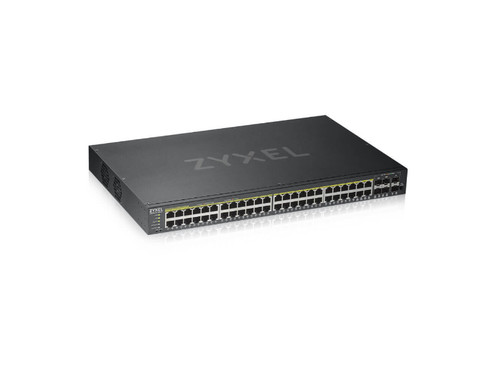 GS1920-48HPV2 - ZyXEL 24-Ports GbE Smart Managed PoE Switch