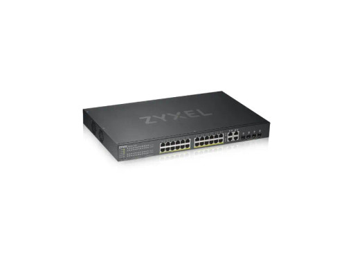 GS1920-24HPV2 - ZyXEL GS1920-24HPv2 24-Port PoE 4x Combo SFP Managed Gigabit Switch