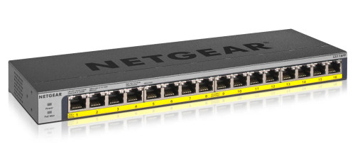 GS116PP-100AJS - NetGear 16-Port Gigabit PoE+ Unmanaged Network Switch