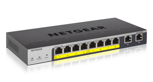GS110TPP-300EUS - NetGear 8-Port Gigabit PoE 2 SFP Layer 3 Network Switch