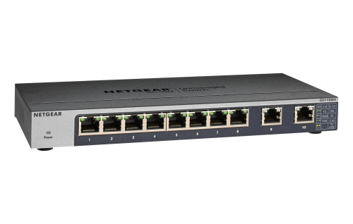 GS110MX-100PES - NetGear 8-Port Multi-Gigabit Layer 3 Switch