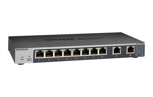 GS110EMX-100PES - NetGear GS110EMX 8-Port Gigabit Plus Switch