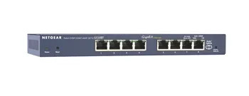 GS108T-100AUS - NetGear 8-Port Gigabit Ethernet Layer 2 Network Switch