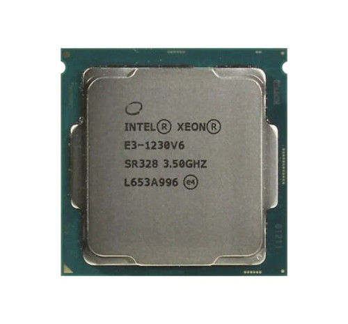 SR328 - Intel Xeon E3-1230 V6 3.50GHz LGA1151 Processor