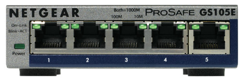 GS105E-200AUS - NetGear 5-Port Gigabit Ethernet Network Switch