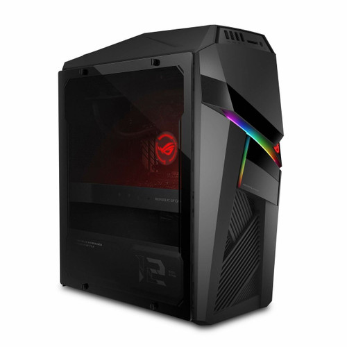 GL12CX-DS771 Asus ROG Strix GL12CX-DS771 Intel Core i7-9700K 3.6GHz/ 16GB DDR4/ 1TB HDD + 512GB PCIE SSD/ 8X S-M DL/ RTX 2070/ Windows 10 Desktop PC (Iron Gray)