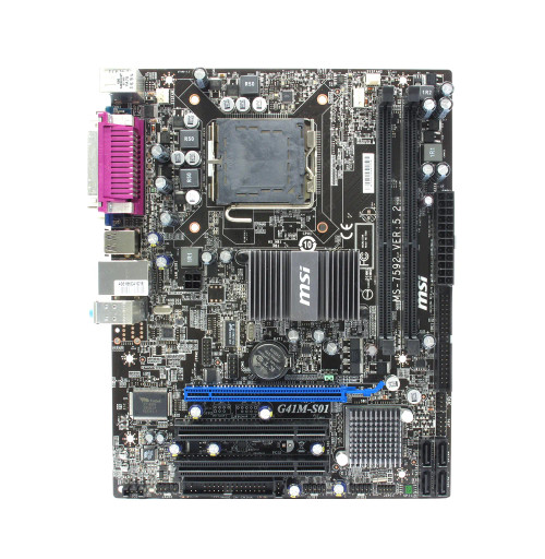 G41M-S01 - MSI Intel Chipset LGA-775 DDR3 Micro ATX Motherboard