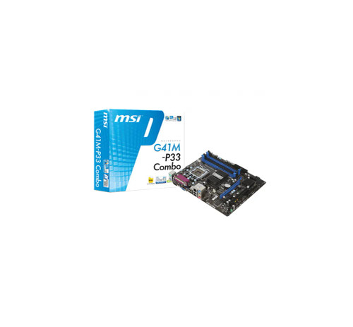 G41M-P33-COMBO - MSI LGA-775 Socket G41 Express Chipset Motherboard