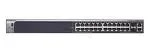FSM7226RS-100AJS - NetGear 24-Port 10/100 Layer 3 Stackable Network Switch