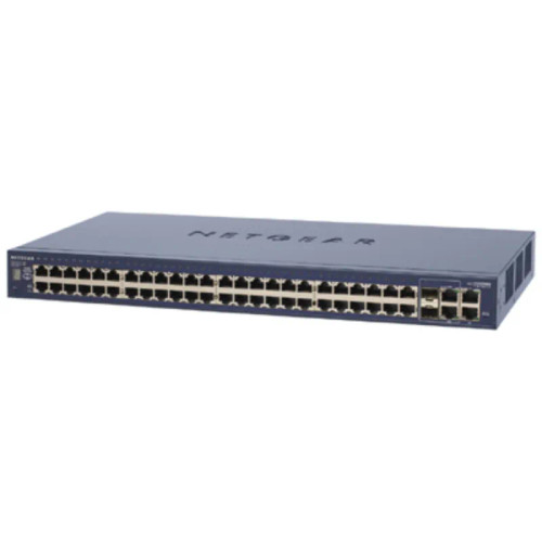 FS752TSAU - NetGear 48-Port 10/100 + 4 Gigabit Layer 3 Managed Network Switch