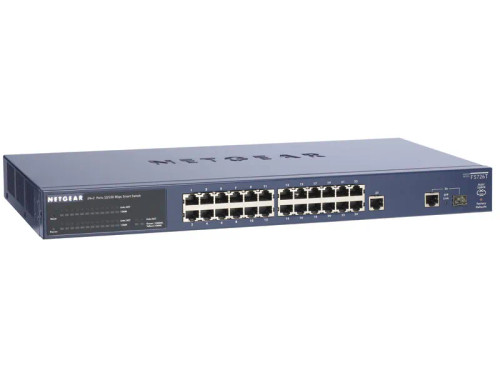 FS726TUK - NetGear 24-Port 10/100 + 2-Port Gigabit Layer 3 Managed Switch