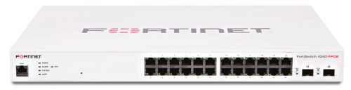 FS-424D-FPOE - Fortinet 24-Port Layer3 PoE Gigabit Network Switch