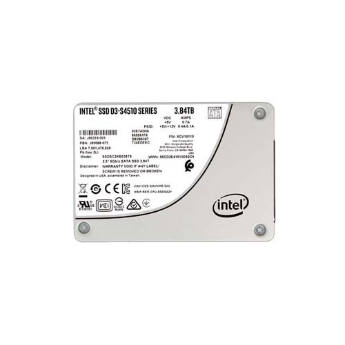 Intel SSDSC2KB038T8 D3 S4510 3.84TB SATA 6Gb/s Solid State Drive