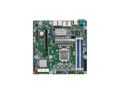 E3C256D4U-2L2T - ASRock C256 LGA1200 Xeon E-2300 DDR4 mATX Motherboard