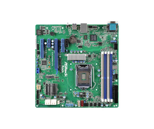 E3C232D4U-V1L - ASROCK LGA1151 C232 Micro-ATX DDR4 Motherboard