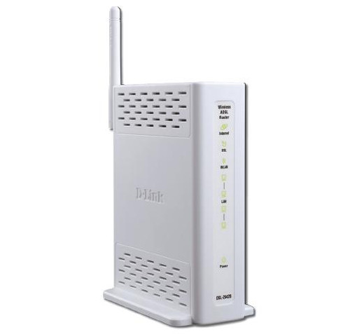DSL-2642B - D-Link Wireless Broadband Router 4 x 10/100Base-TX Network LAN, 1 x ADSL Network WAN IEEE 802.11b/g 54Mbps
