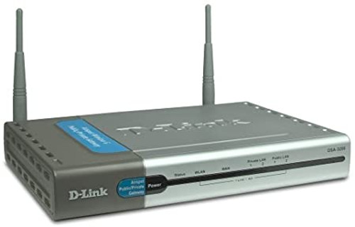 DSA-3200 - D-Link Wireless G Public Private Hot Spot Gateway