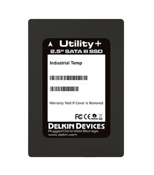 Delkin Devices Utility Plus 1TB MLC SATA 6Gbps SSD - Industrial Grade - DE1TAPX6P-35000-2 - 2.5-inch Internal