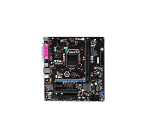 CSM-B85M-P32 - MSI Socket LGA1150 Intel B85 Express Chipset Micro-ATX System Board Motherboard Supports Core i7/i5/i3/Pentium/Celeron DDR3 2x DIMM