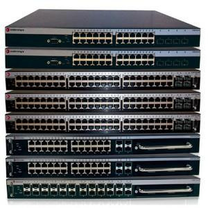 Enterasys C3K172-24-G 24x SFP 2x 10g XFP TAA Compliant stackable switch for networking applications.