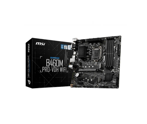 B460MVDHWIFI - MSI B460 Chipset LGA-1200 Socket Motherboard