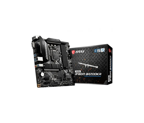 B460MBAZO - MSI B460 Chipset LGA-1200 Socket Motherboard
