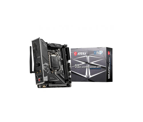 B460IEDGEWIFI - MSI MPG B460I GAMING EDGE WIFI Desktop Motherboard Intel B460 Chipset Socket LGA-1200