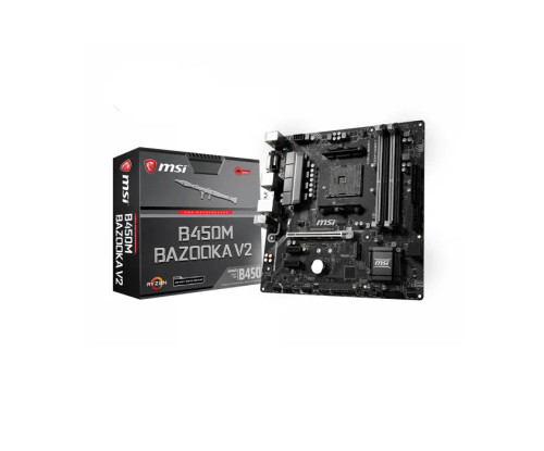 B450MBAZOV2 - MSI B450 Chipset Socket AM4 Motherboard