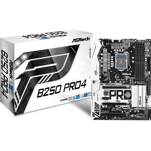 B250-PRO4 - ASROCK LGA 1151 B250 Chipset ATX Motherboard
