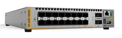 AT-X550-18XSQ-30 - Allied Telesis 16-Port 10GBase-T 2 QSFP Layer 3 Switch