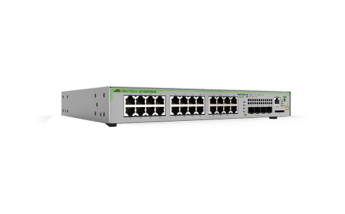 AT-GS970M/28-50 - Allied Telesis GS970M 24-Port Gigabit 2 SFP Layer 3 Managed Switch