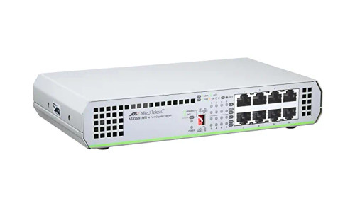 AT-GS910/8 - Allied Telesis 8-Port Gigabit Ethernet Network Switch