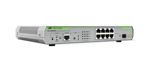 AT-GS908M-50 - Allied Telesis 8-Port Gigabit SFP Layer2 Managed Switch
