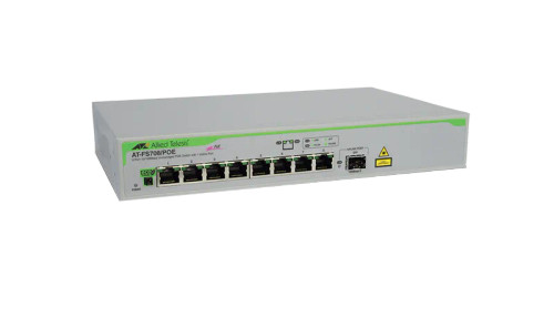AT-FS708/POE - Allied Telesis 8-Port 10/100 1x SFP Ethernet Switch